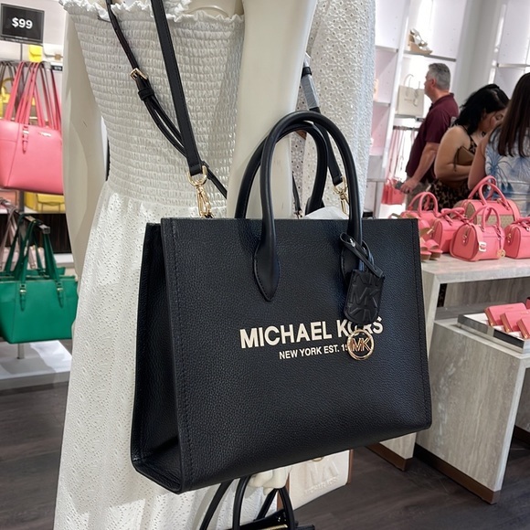 Michael Kors Handbags - Michael Kors Medium Mirella 35S2G7ZT7L Tote Bag 
Black Multi
NWT